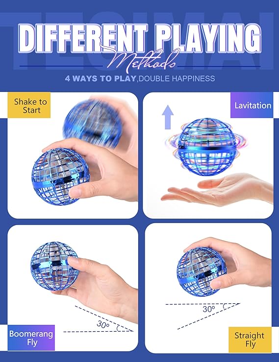 Flying Spinner Fidget Ball