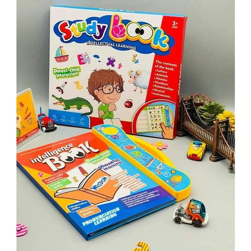 Kids Intelligence Book English Letters & Words Learning Sound Book