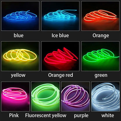 Neon Light Strip – 3 Meter Flexible