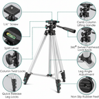 Tripod 3110 Portable Adjustable Aluminium