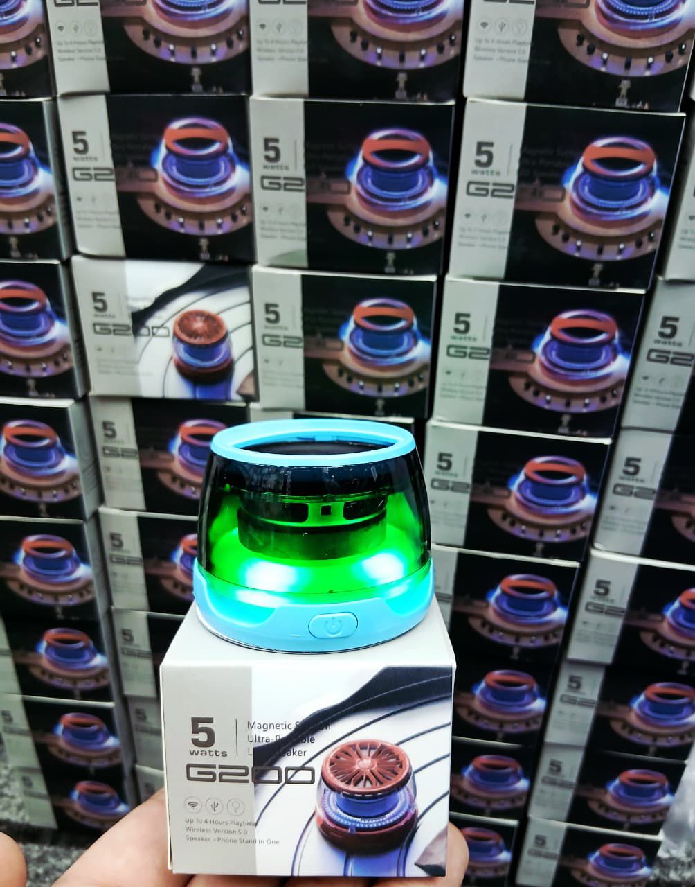 Light Magnetic RGB Bluetooth Speaker