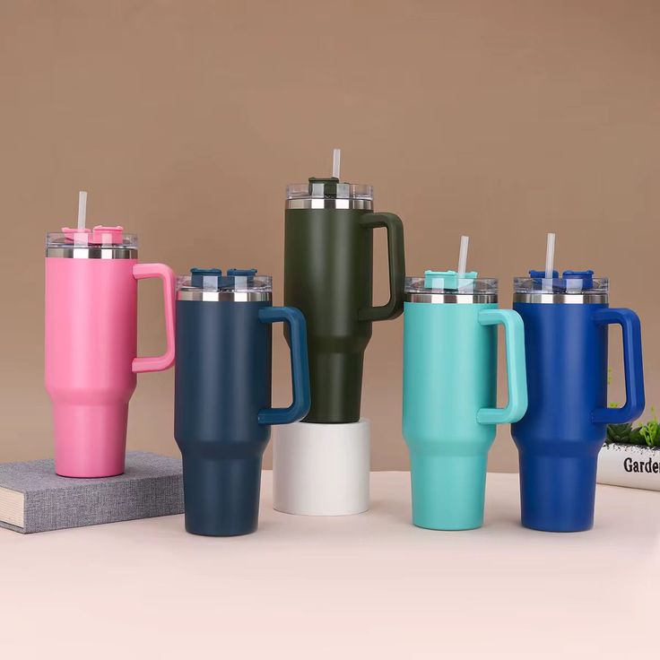 Premium Simple Tumbler 40oz – Elegant Stainless Steel