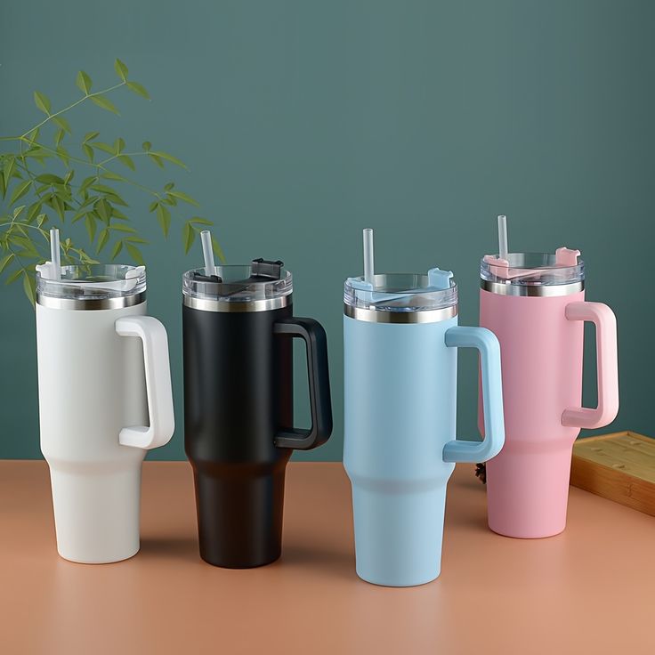 Premium Simple Tumbler 40oz – Elegant Stainless Steel
