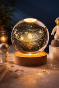 3D Crystal Ball Lamp | LED Crystal Galaxy Lamp For Room & Home Decoration