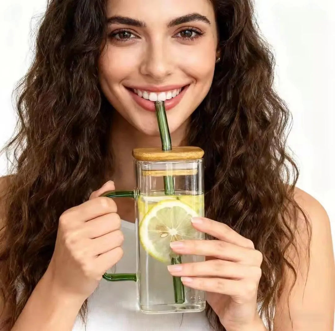Glass Mugs for Coffee or Juice