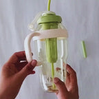 Ice Cream Water Bottle with Straw & Tea Infuser | 1400ml