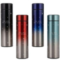 LED Temperature Display Water Bottle Stars Design
