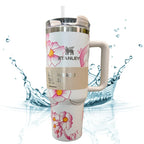 White Barbie Stanlay Tumbler | H2.0 Tumbler 1.18L Limited Edition