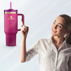 Star Pink Stylish Stanley Barbie Tumbler | H2.0 Tumbler 1.18L