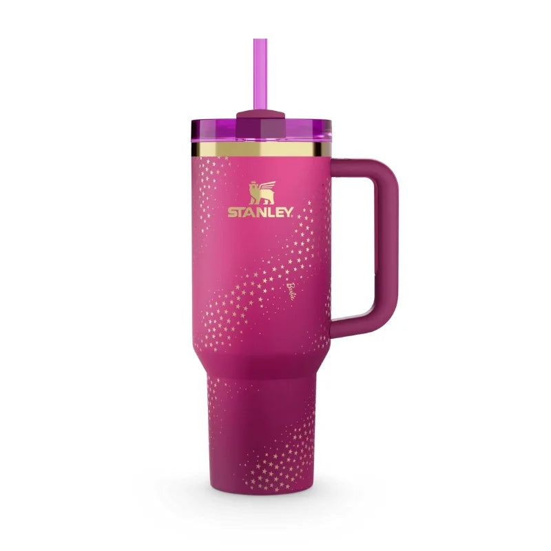 Star Pink Stylish Stanley Barbie Tumbler | H2.0 Tumbler 1.18L